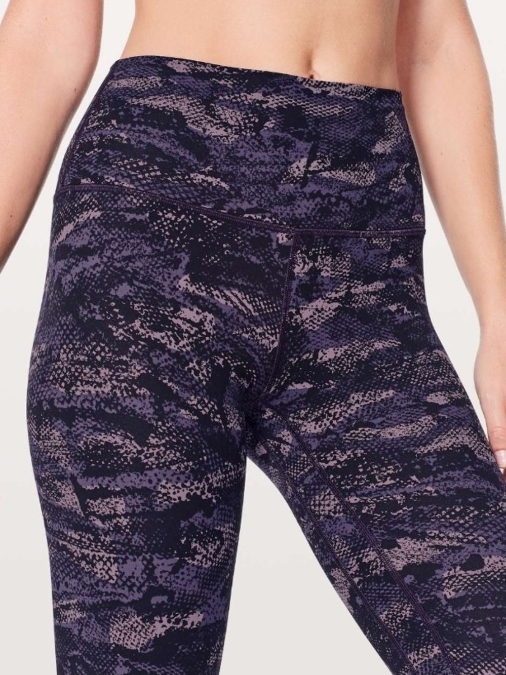 lululemon athletica High-Rise Purple Patterned Leggings